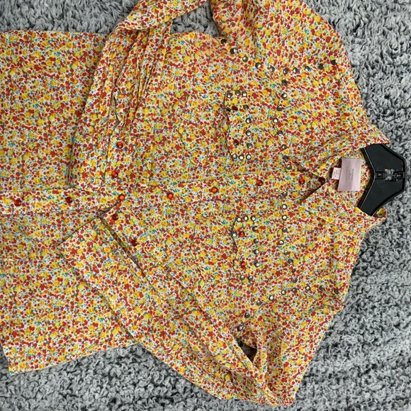 Romeo & Juliet couture junior size large button down shirt - Picture 7 of 9